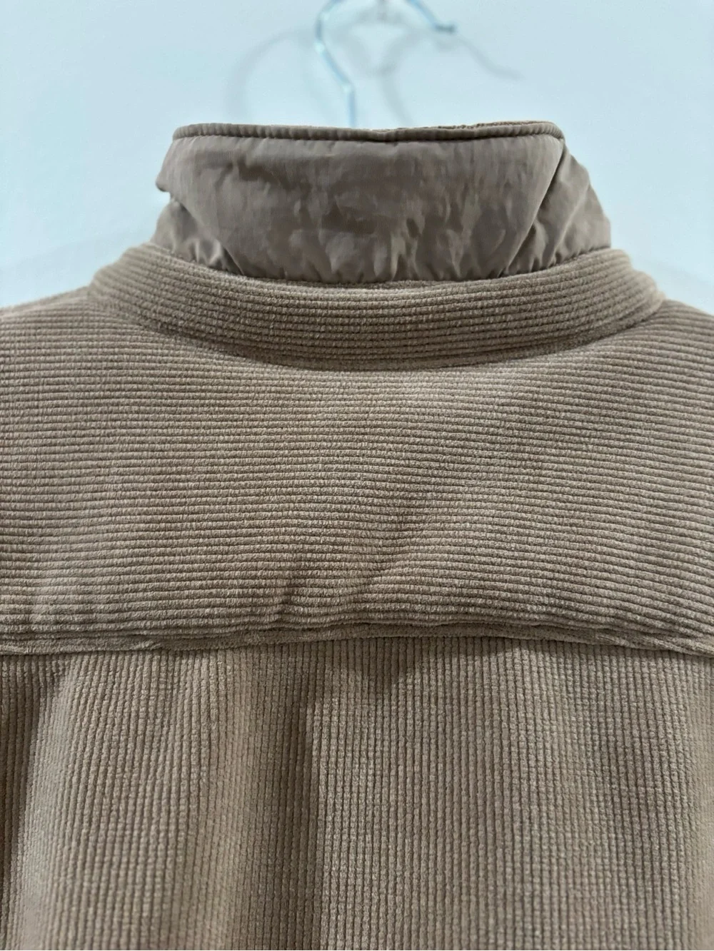 Kenneth Cole Tan Fleece Shirt Jacket